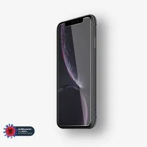 NanoArmour Screen Protector for iPhone XR Antimicrobial Case Friendly Screen Guard Elite Plus clear display