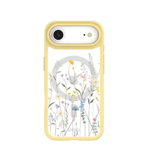 Protective Look Clear Wanderflora iPhone Air Case With Sunbeam Ridge (MagSafe included)