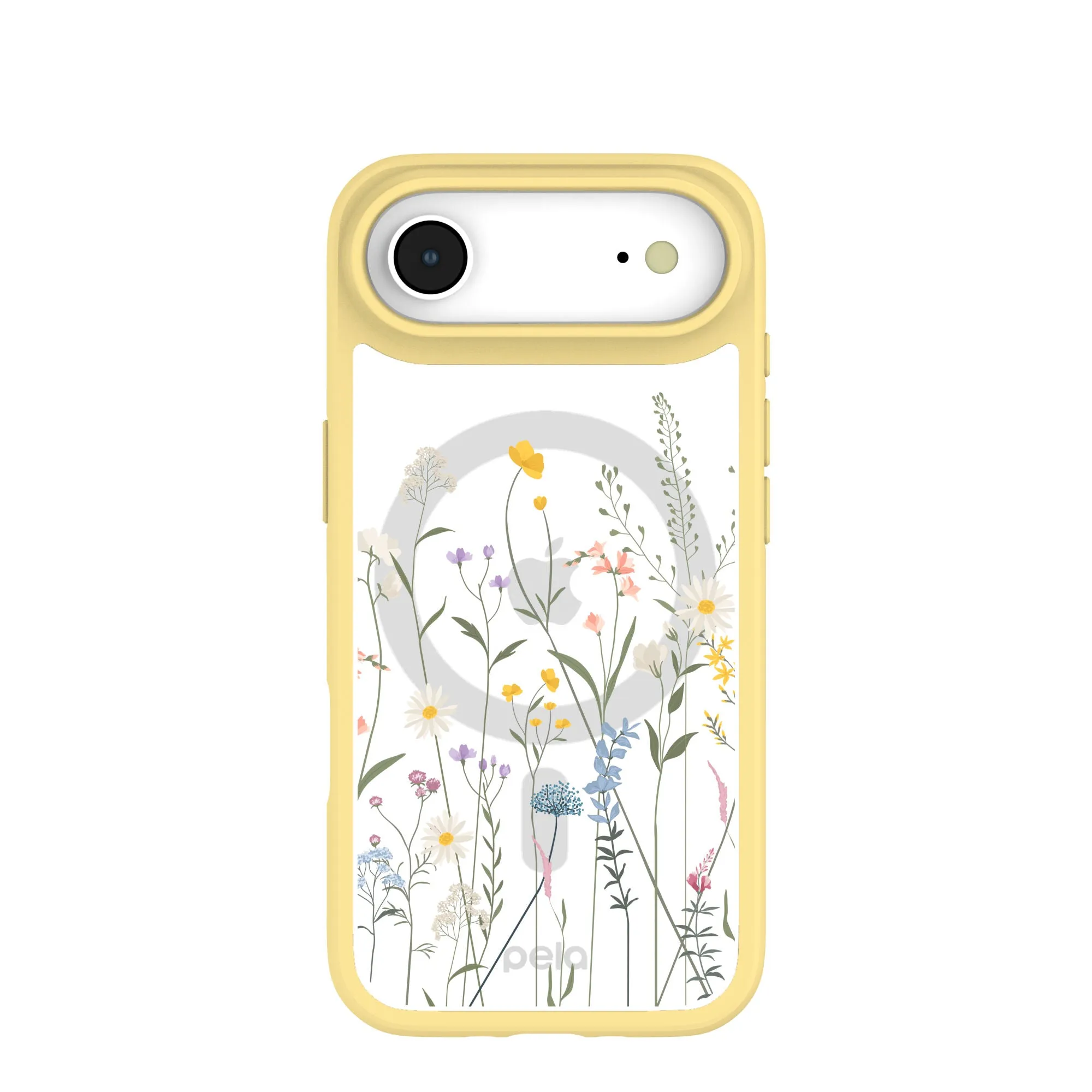 Protective Look Clear Wanderflora iPhone Air Case With Sunbeam Ridge (MagSafe included)