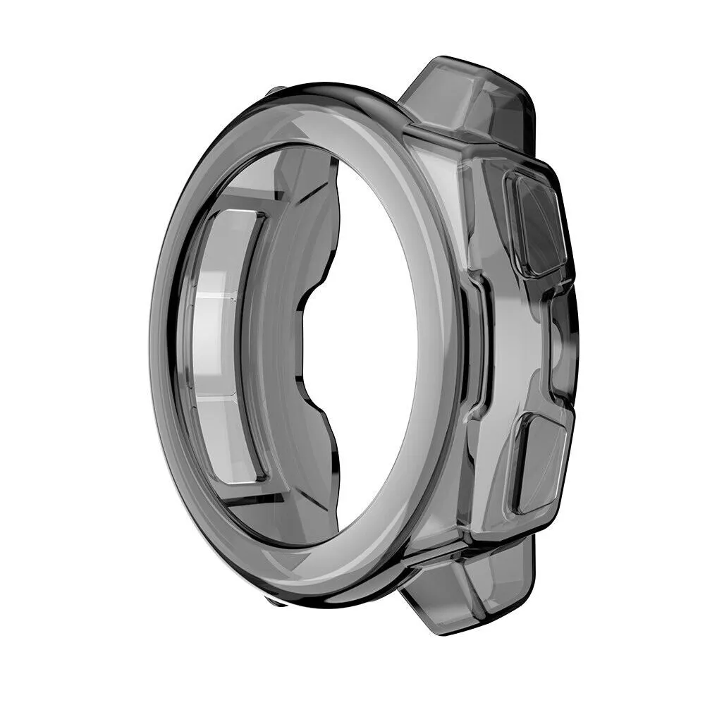 Ultra Armor Shell Garmin Instinct TPU Cover (Transparent-Black)