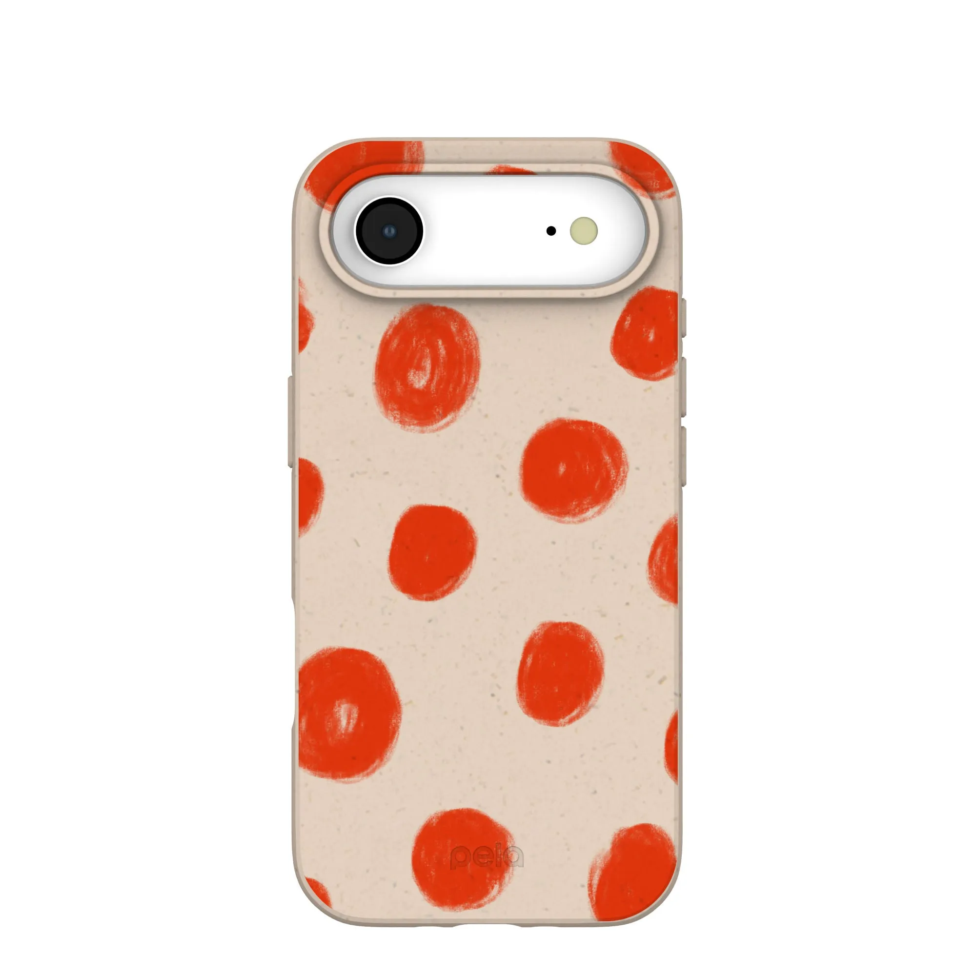 Seashell Cheery Dots iPhone Air Case Hybrid Build Texture high quality build