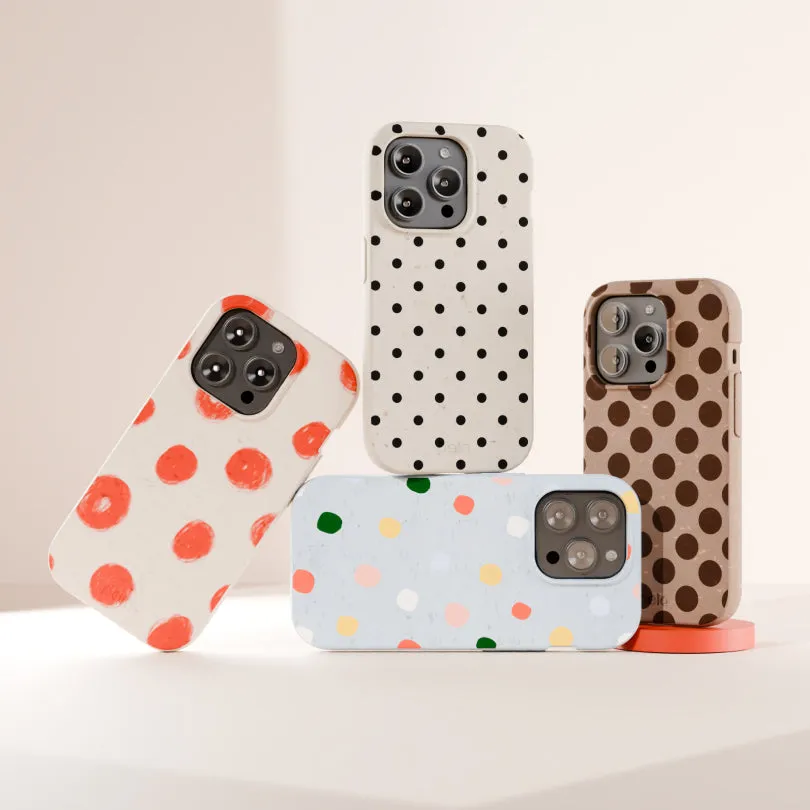 Lightweight Protection Ergonomic Feel Seashell Cheery Dots iPhone Air Case