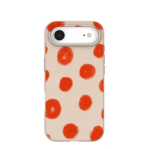 Seashell Cheery Dots iPhone Air Case Hybrid Build Texture high quality build