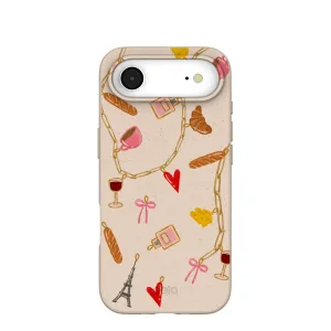 Polished Texture Design soft look Seashell City of Love iPhone Air Case