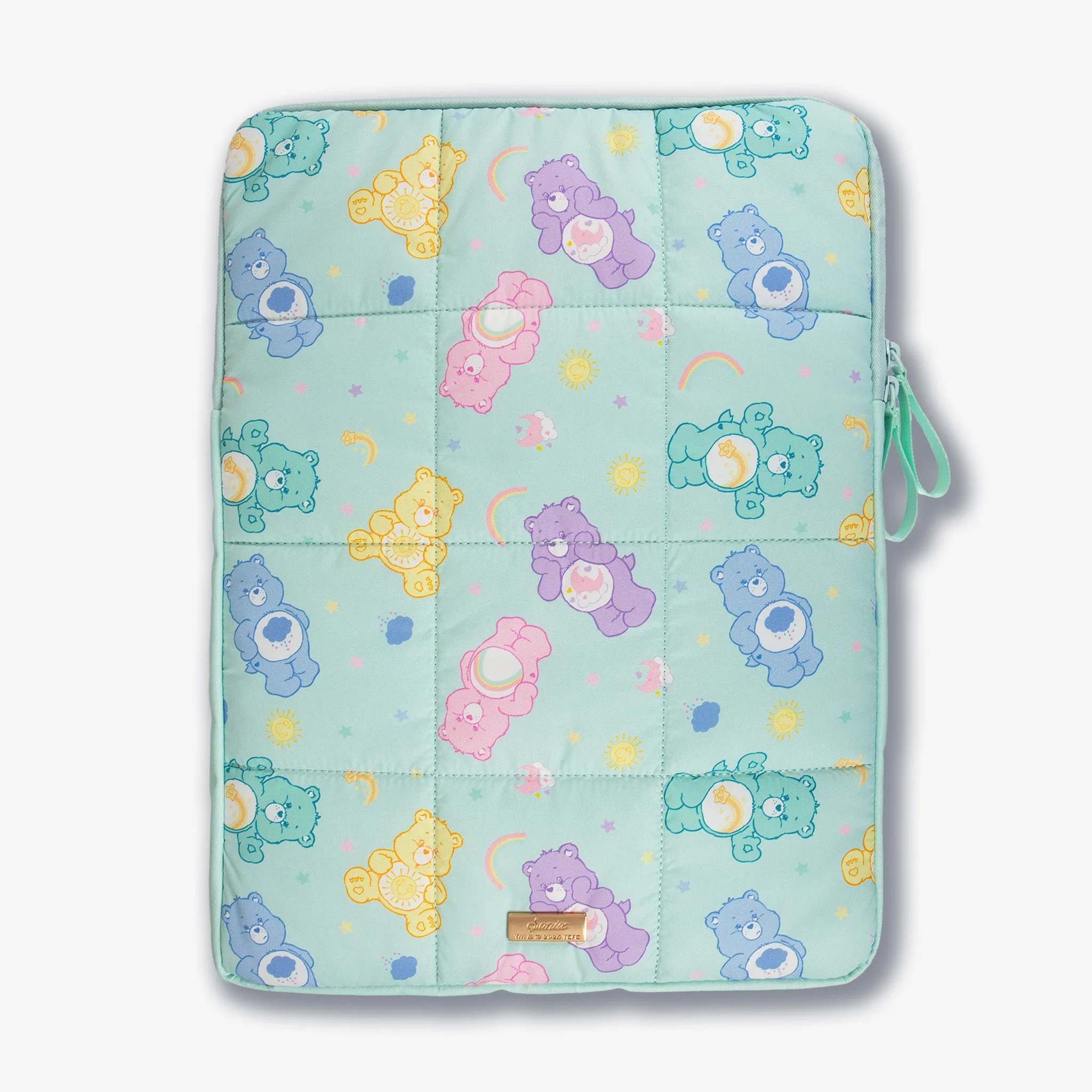 everyday slim folio Puffy Laptop Sleeve - Care Bears? Pastel