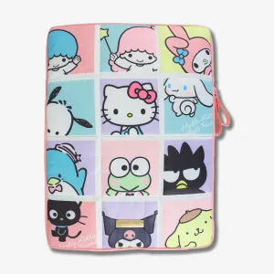 Puffy Laptop Sleeve - Hello Kitty & Friends? Grid dust resistant pad sleeve