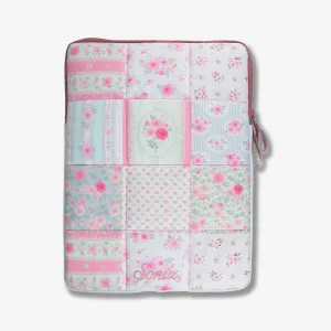 Tablet Armor Flex Multi Angle Stand Puffy Laptop Sleeve - Patchwork Cottage