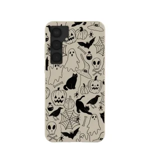 London Fog Sketchy Spirits Samsung Galaxy S25 (Plus) Case Minimal Feature
