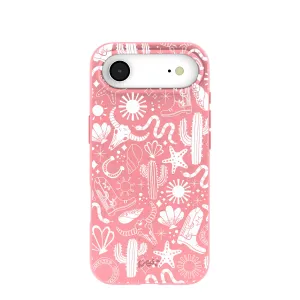 Bubblegum Pink Coastal Rodeo iPhone Air Case Shock Cushion Heat dissipation