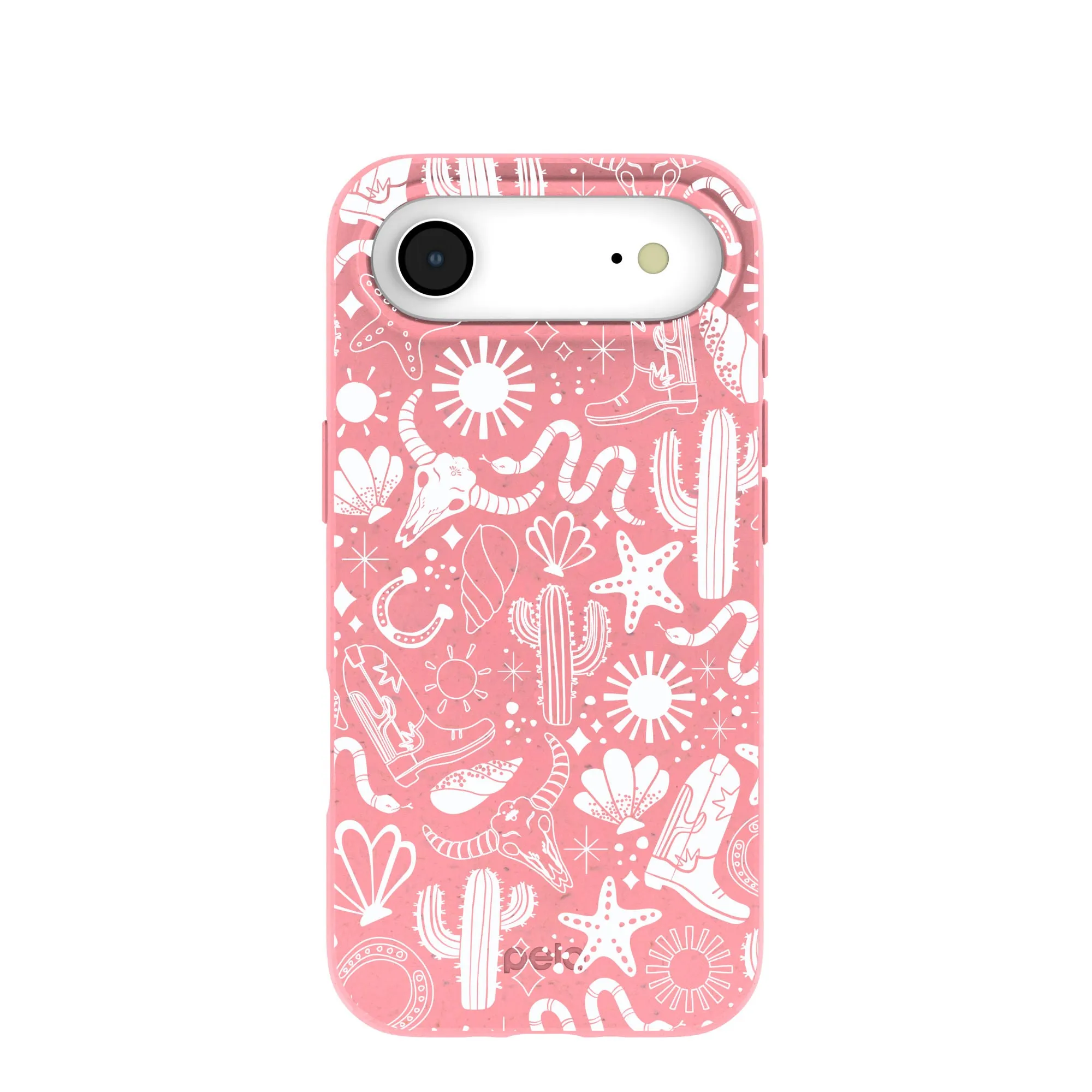 Bubblegum Pink Coastal Rodeo iPhone Air Case Shock Cushion Heat dissipation