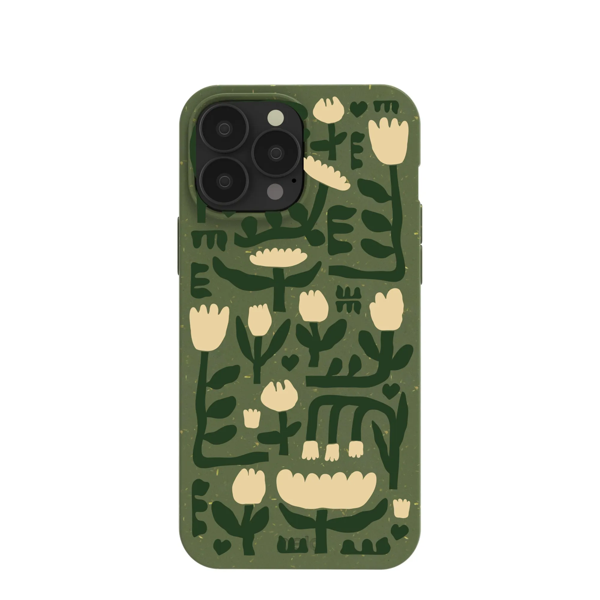 Forest Floor Abstract Tulips iPhone 13 Pro Max Case Smooth Grip Layer