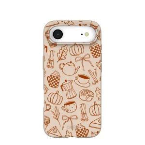Flexible Build Form Seashell Pumpkin Spice iPhone Air Case