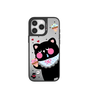 Gloss Finish Texture GREEDY INK CAT Unijoy