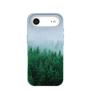 Powder Blue Forest Mist iPhone Air Case Luxury Texture Finish