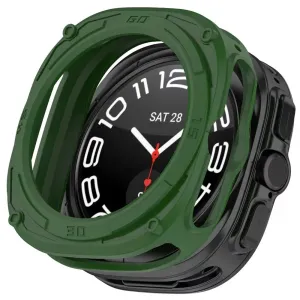 Samsung Galaxy Watch Ultra Rugged TPU Case (Green) Ergonomic Design