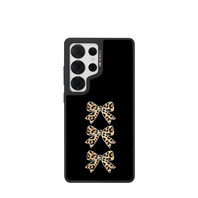 Leopard Print Bow Unijoy Classic Design Slim Comfort