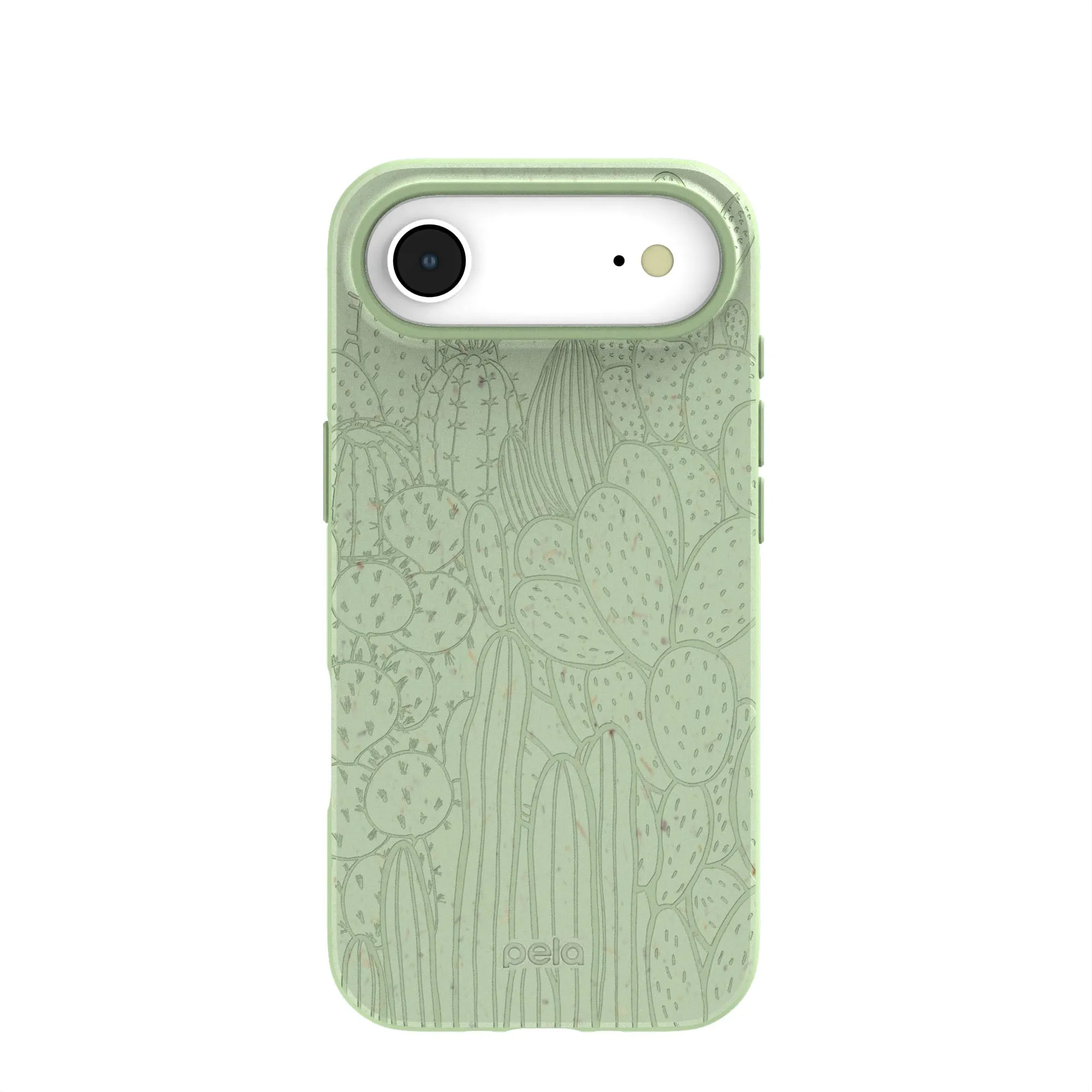 Comfort Feel Sage Green Cacti iPhone Air Case