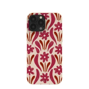 Seashell Flower Stack iPhone 13 Pro Max Case Polished Layer Drop Defense