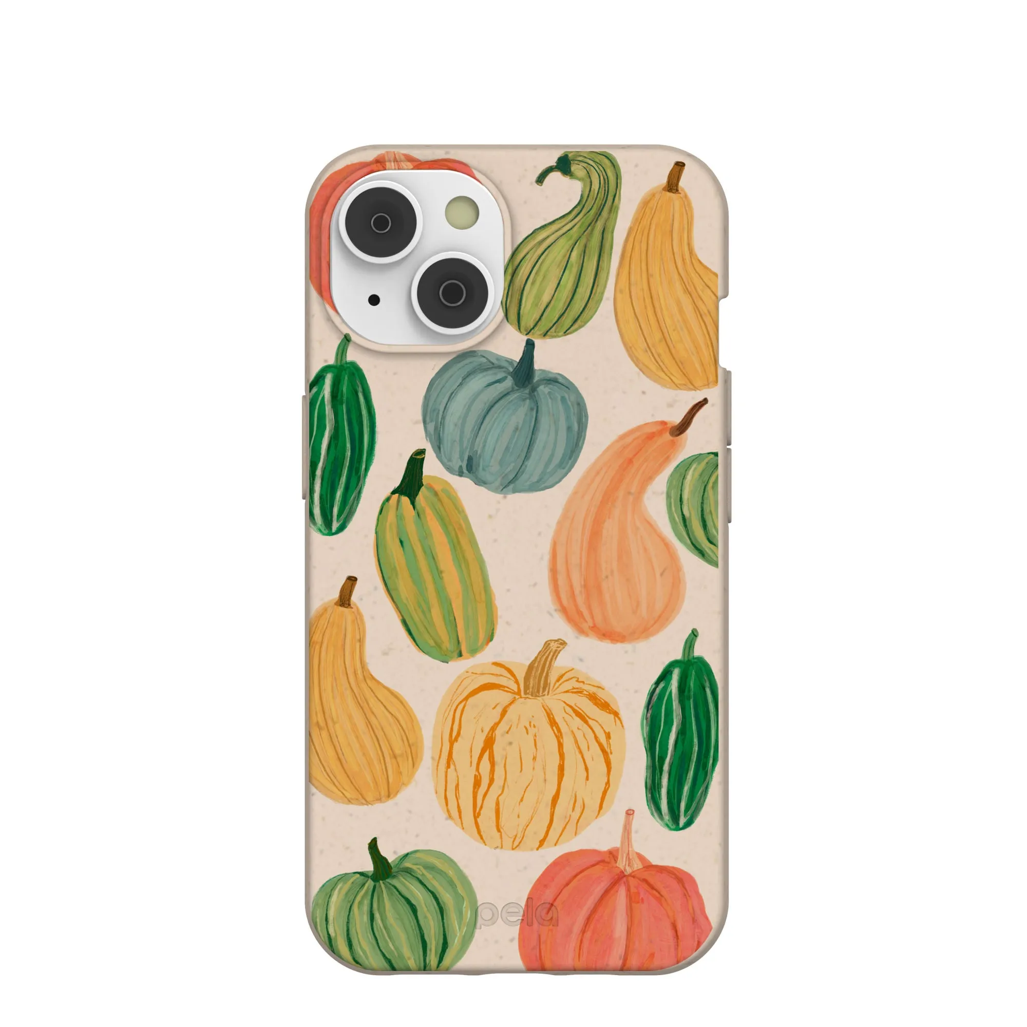 Seashell Autumn Garden iPhone 14/16e Case Compact Structure Smooth Finish Touch