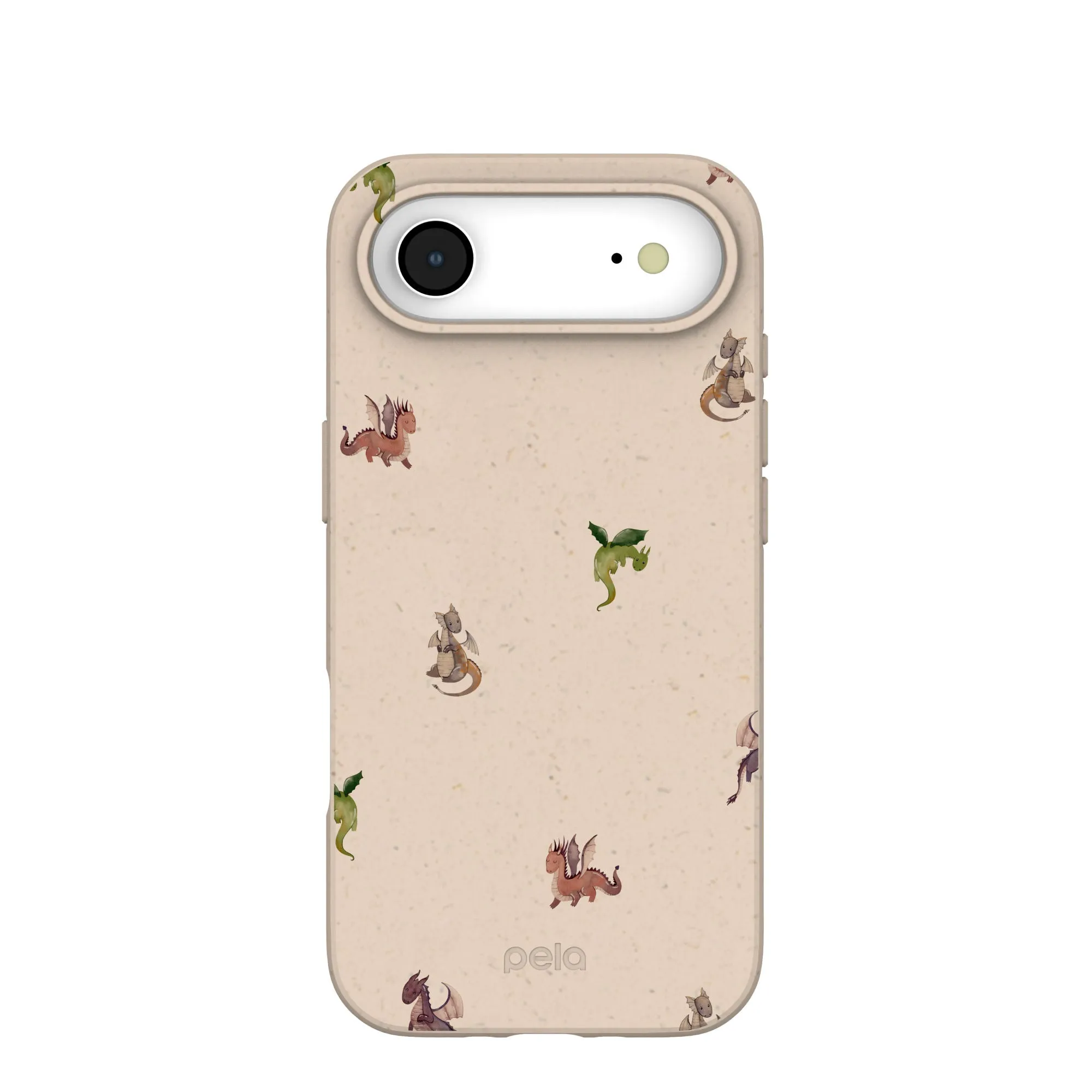 Smooth Layer Modern Accent Seashell Lil Dragons iPhone Air Case