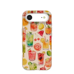 Light Finish Seashell Sunset Sips iPhone Air Case