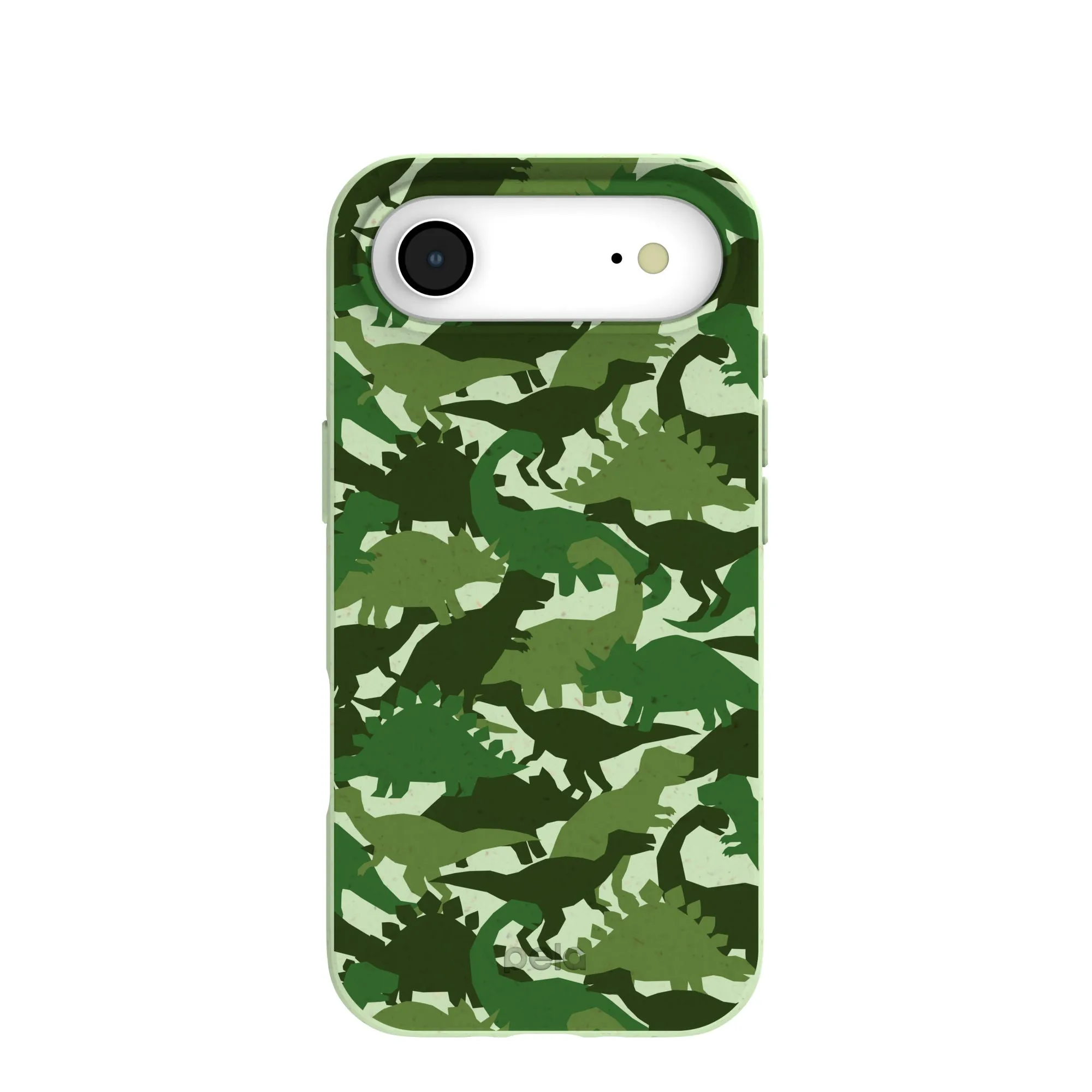 Ultra Slim Vivid Coloration Sage Green Dino Camo iPhone Air Case