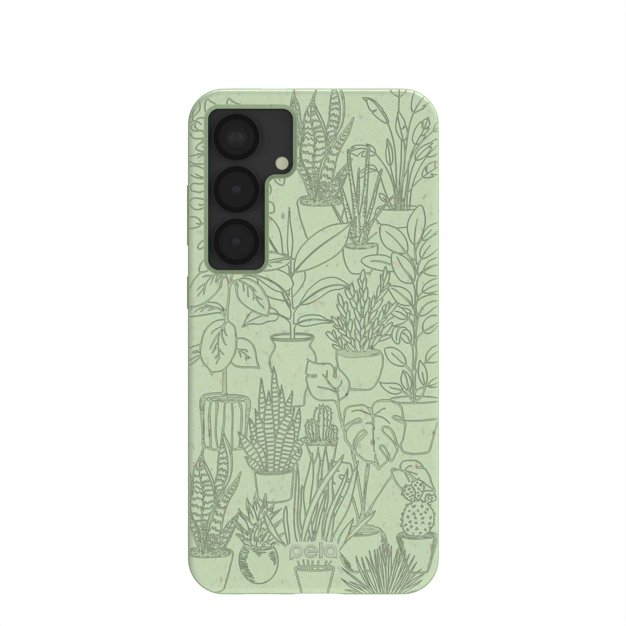 Sage Green Green Oasis Samsung Galaxy S25 (Plus) Case Protective Detailing Outdoor Use