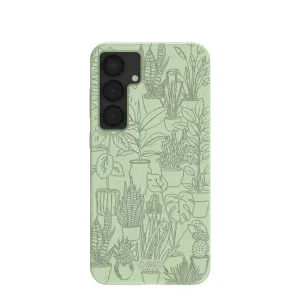 Sage Green Green Oasis Samsung Galaxy S25 (Plus) Case Protective Detailing Outdoor Use