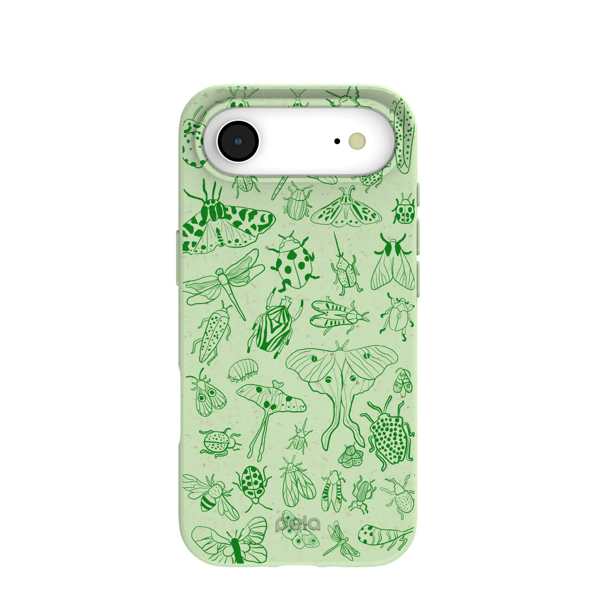 Comfort Design Layer Sage Green Linear Entomology iPhone Air Case