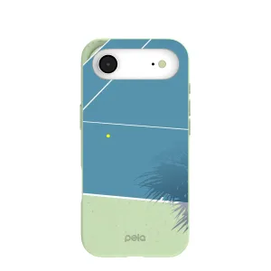 Sage Green Tennis Court iPhone Air Case Urban Texture Easy Access