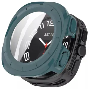 Samsung Galaxy Watch Ultra Hard Case with Glass (Pine Green) Matte Shielding