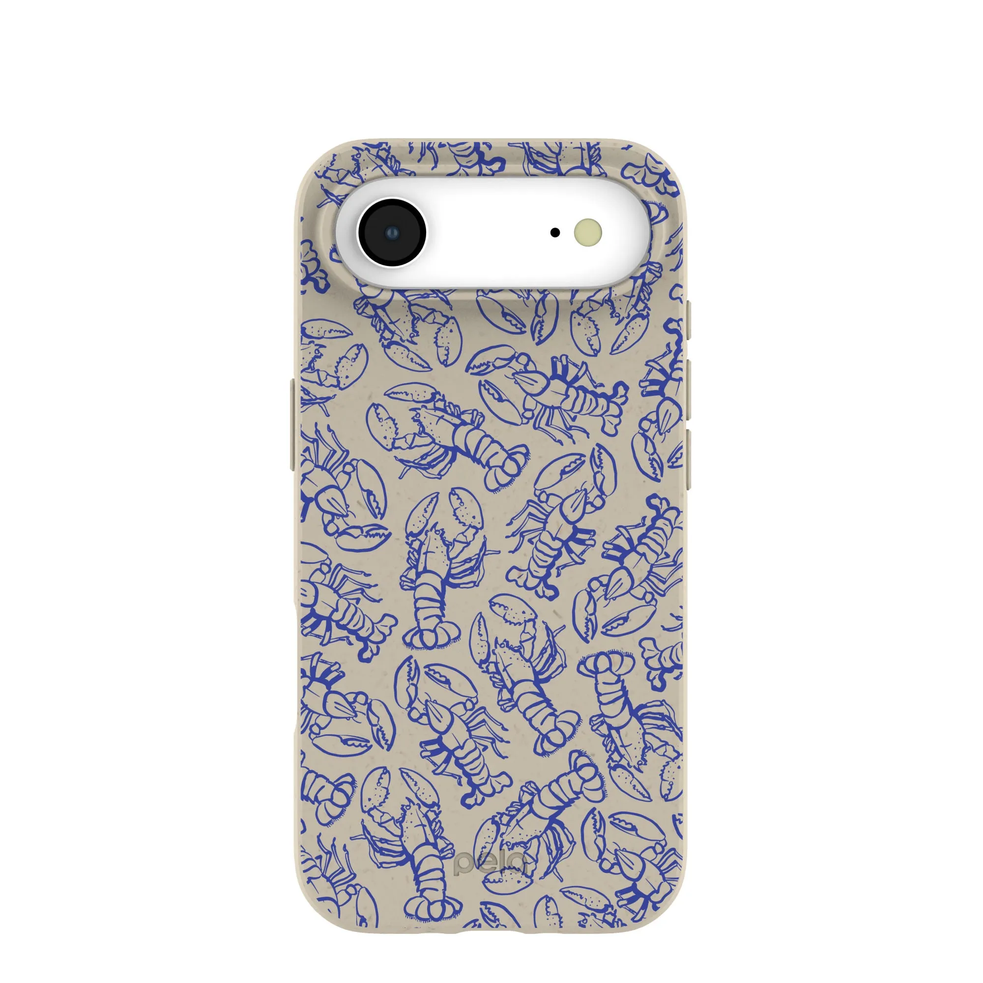 London Fog Blue Lobster iPhone Air Case Smooth Outline Gloss Layer