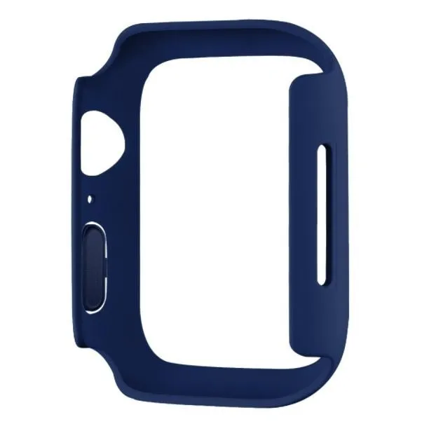 Apple Watch PC Hard Case (Matte Dark Blue) Rugged Armor Layer