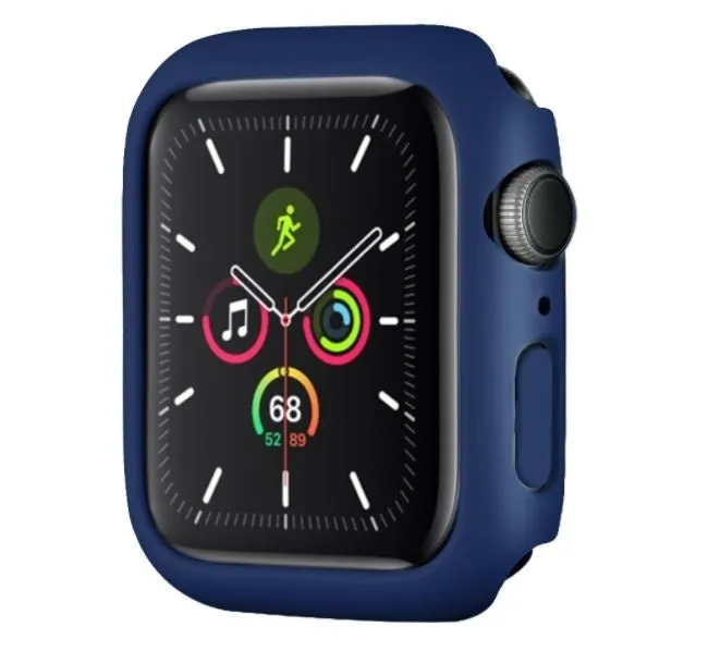 Apple Watch PC Hard Case (Matte Dark Blue) Durable Build Hiking Armor