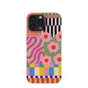 Soft Grip Layer Matte Texture Surface Seashell Abstract Cake iPhone 13 Pro Max Case