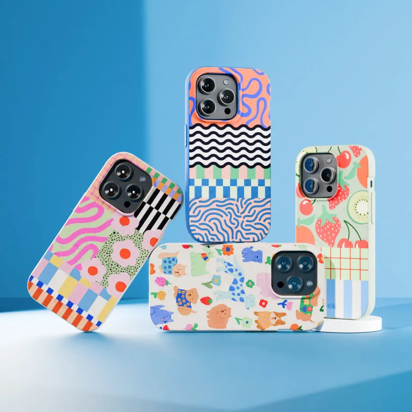 Seashell Abstract Cake iPhone Air Case Compact Grip Minimal Comfort