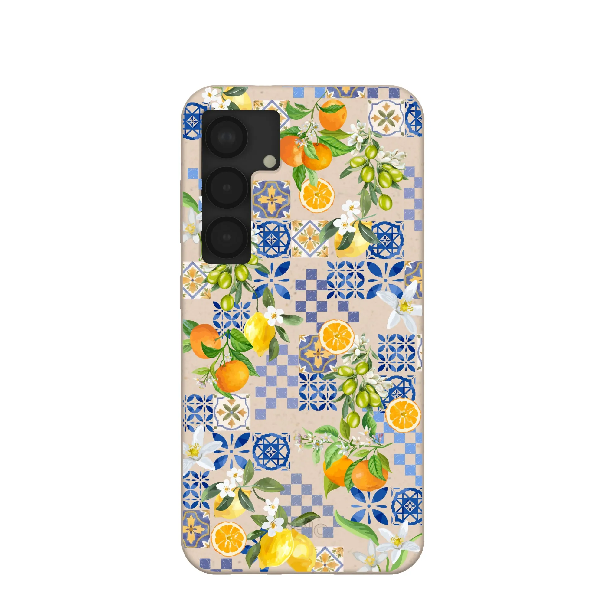 Slim Look Seashell Amalfi Fruits Samsung Galaxy S25 Case
