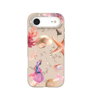 Rugged Pattern Design Urban Accessory Seashell Aqua Dreams iPhone Air Case