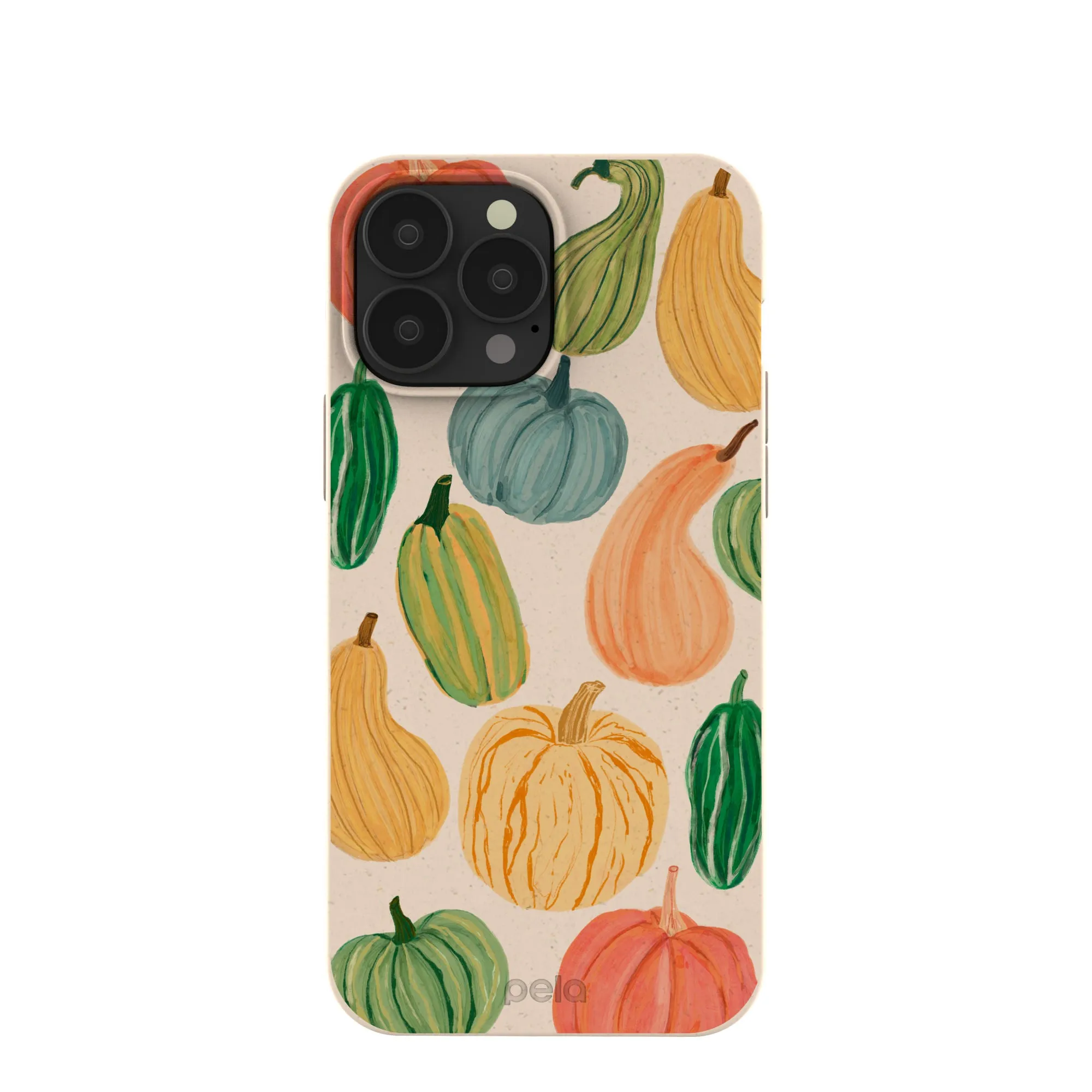 Soft Edge Flexible Touch Seashell Autumn Garden iPhone 13 Pro Max Case