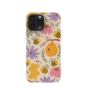 Seashell Bee Life iPhone 13 Pro Max Case Modern Minimalism Phone Accessory