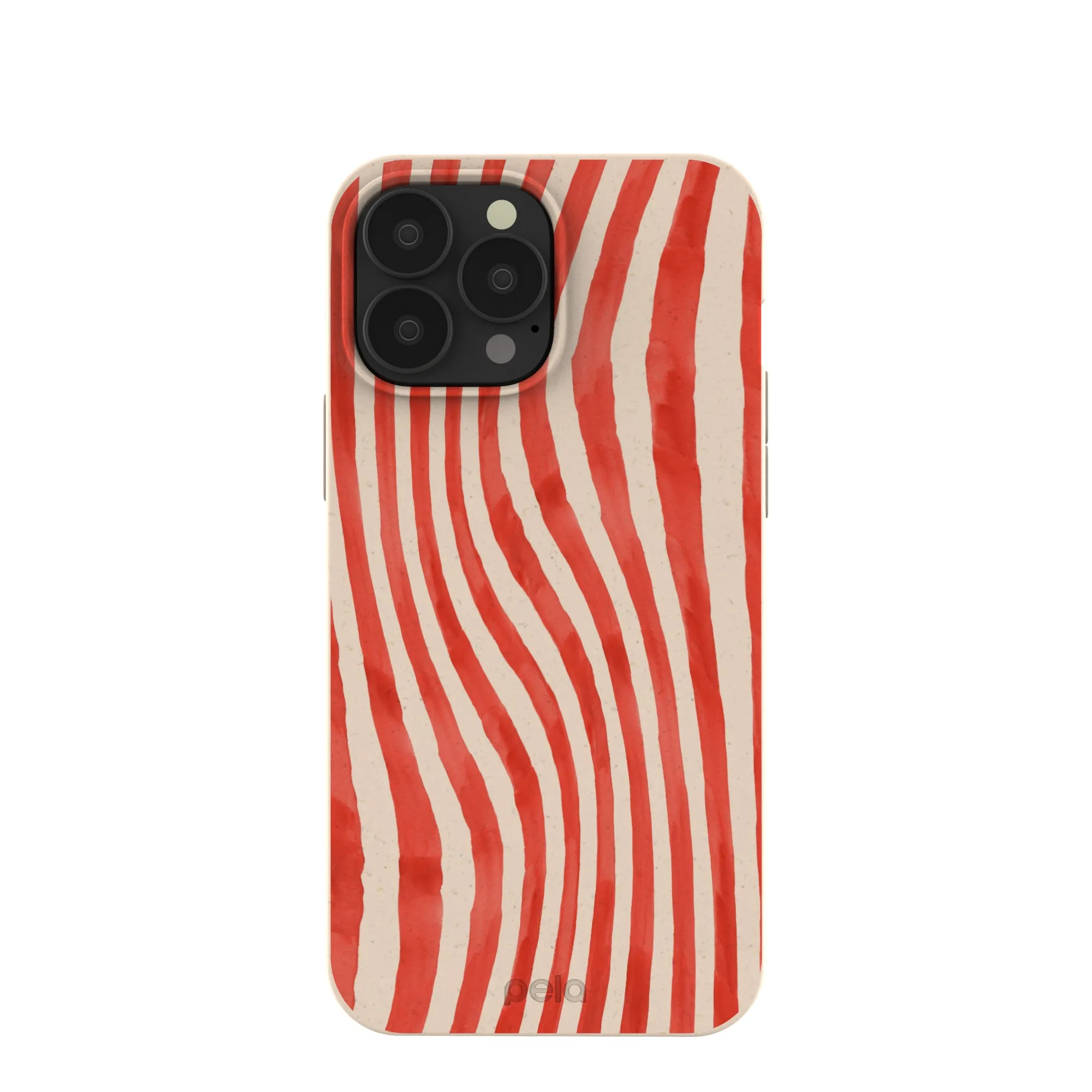 Textured Comfort Comfort Fit Seashell Big Top Stripes iPhone 13 Pro Max Case