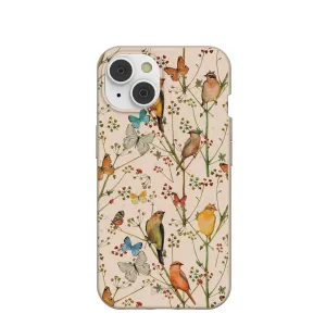 Elegant Pattern Design Seashell Birding iPhone 14/16e Case