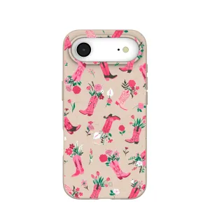 Hybrid Edge Durable Pattern Seashell Boots N Flowers iPhone Air Case
