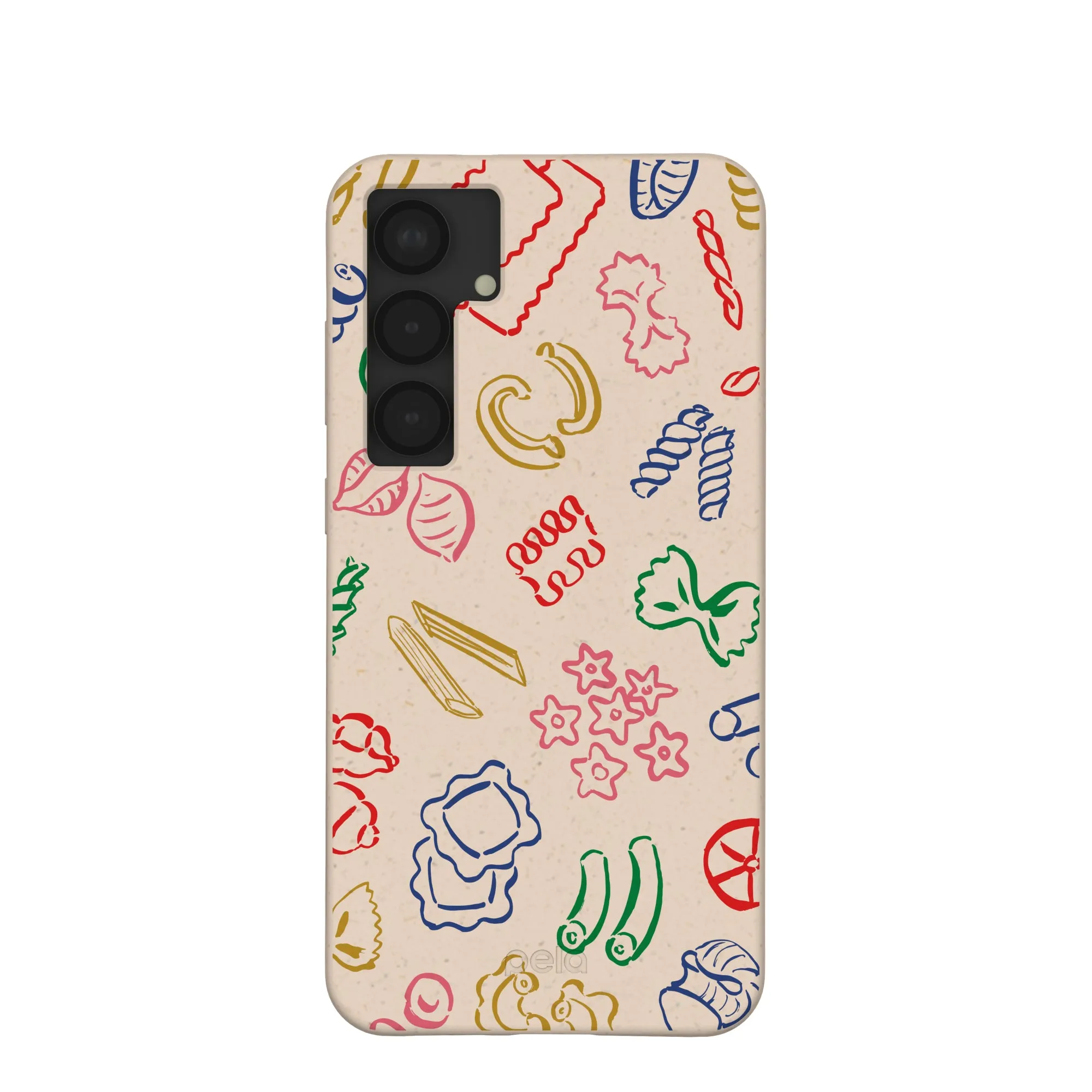 Seashell Carbs Samsung Galaxy S25 (Plus) Case Flexible Surface Texture Matte Build
