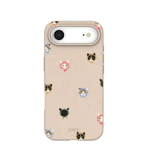 Seashell Cat Couture iPhone Air Case Soft Feel Hybrid Form