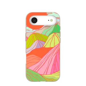 Seashell Chromatic Peaks iPhone Air Case Tactile Buttons Slim Feel