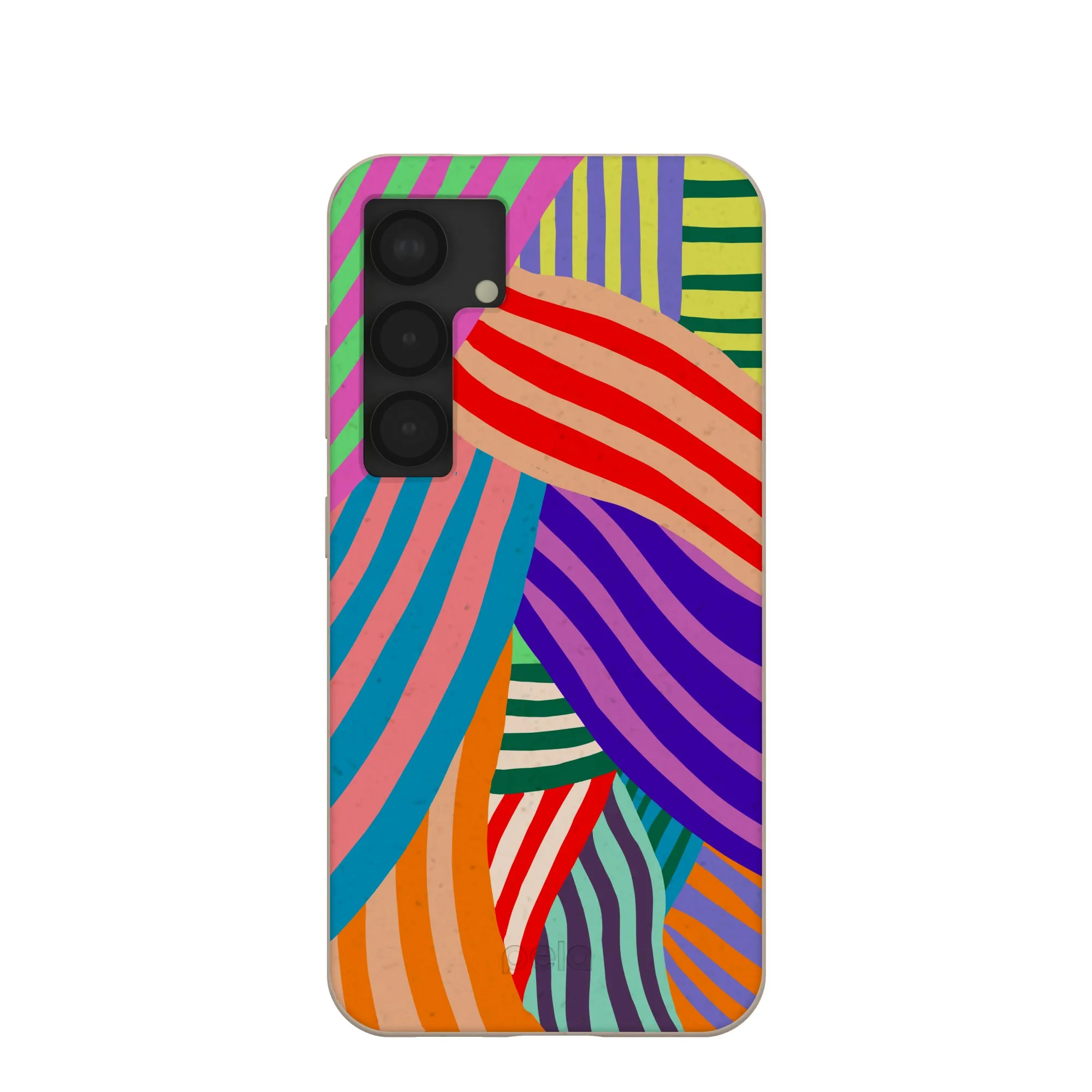 Unique Artwork Soft edges Seashell Clownish Stripes Samsung Galaxy S25 Case