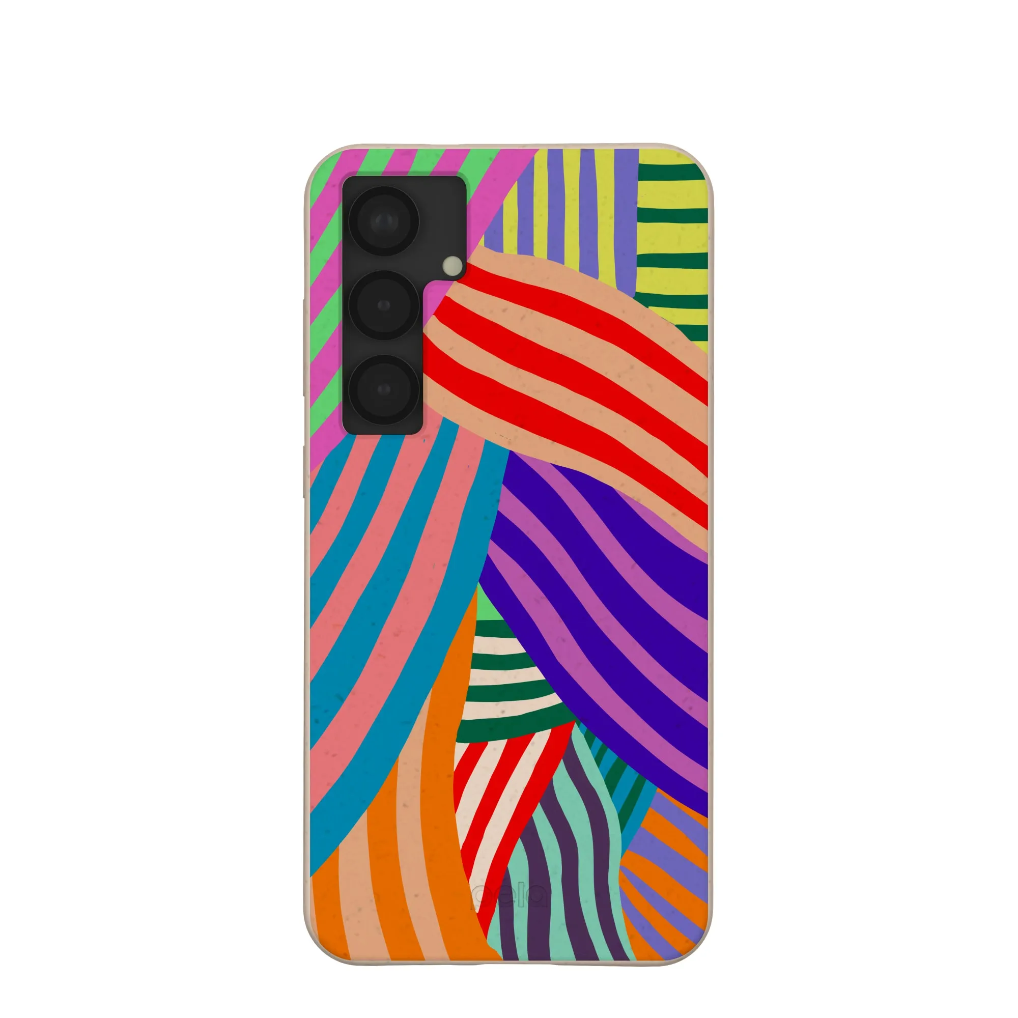 Comfort Shield Seashell Clownish Stripes Samsung Galaxy S25 (Plus) Case