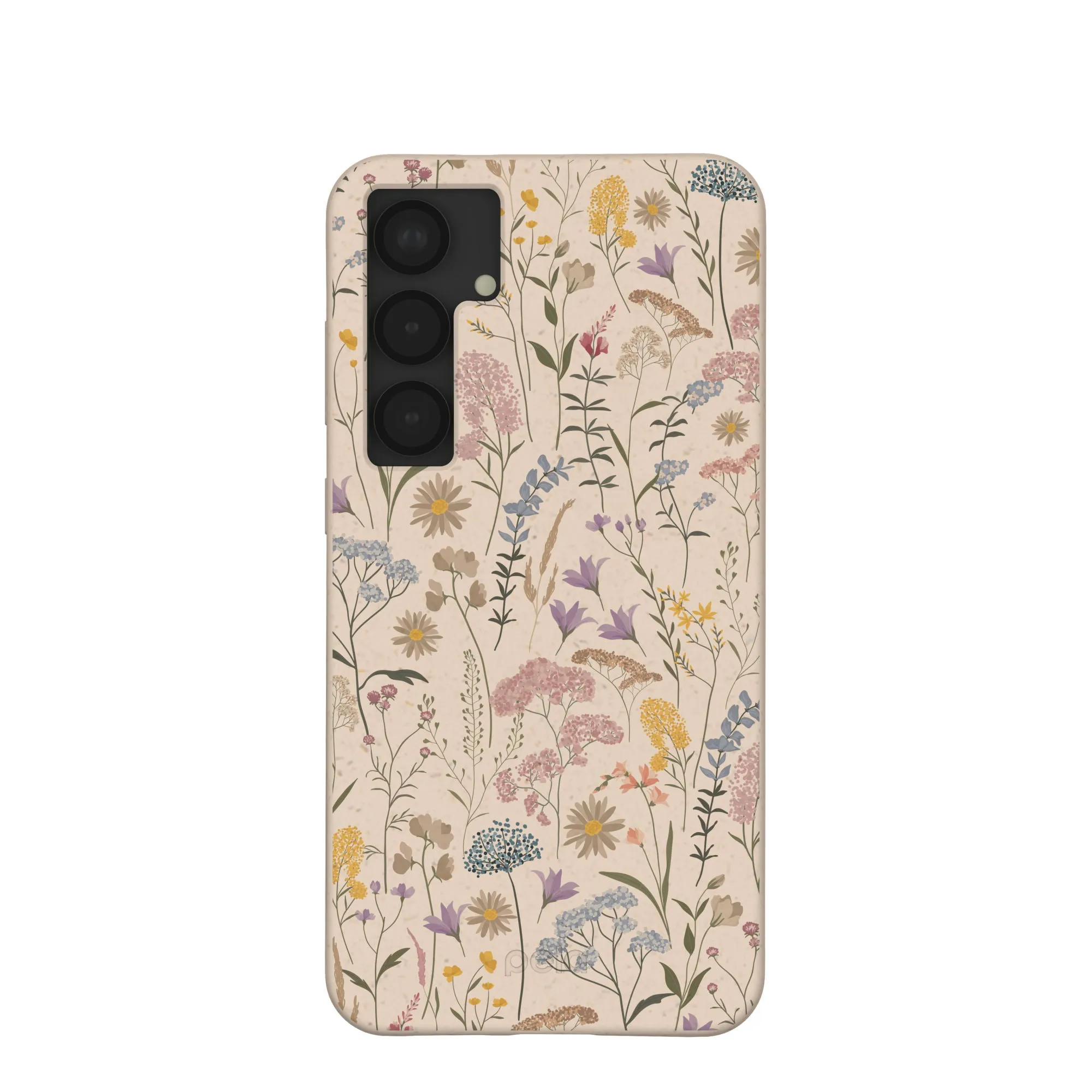 Smart Accessory Seashell Dusty Petals Samsung Galaxy S25 (Plus) Case