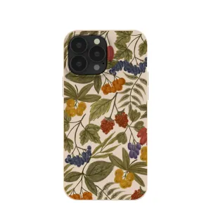 Seashell Fall Berries iPhone 13 Pro Max Case Ergonomic Feel